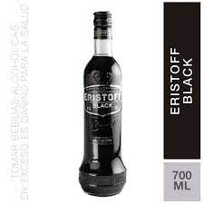 Vodka Wild Berry Black Eristoff Botella 700 ml